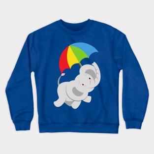 Baby Elephant Crewneck Sweatshirt